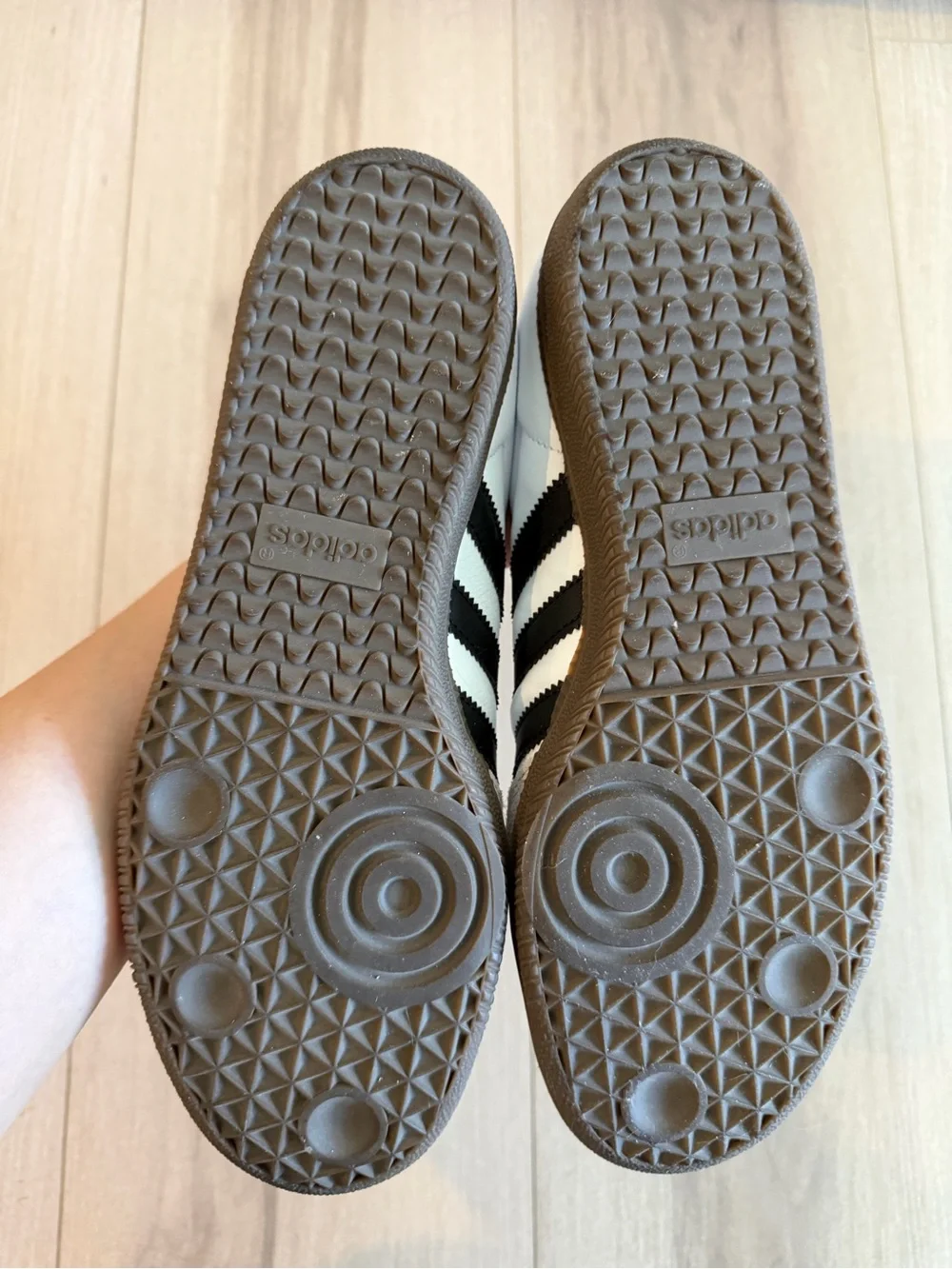 Adidas OG Samba Sneakers (Cloud White / Core Black) - Picture 8 of 9